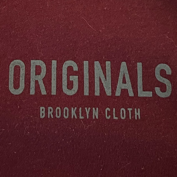 Burgundy Originals Sweatshirt (unisex) - Picture 4 of 5